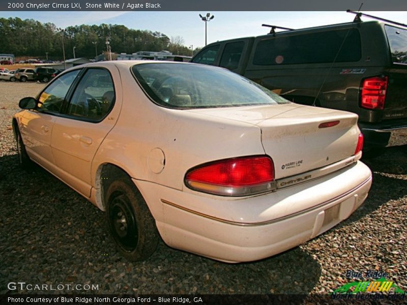 Stone White / Agate Black 2000 Chrysler Cirrus LXi