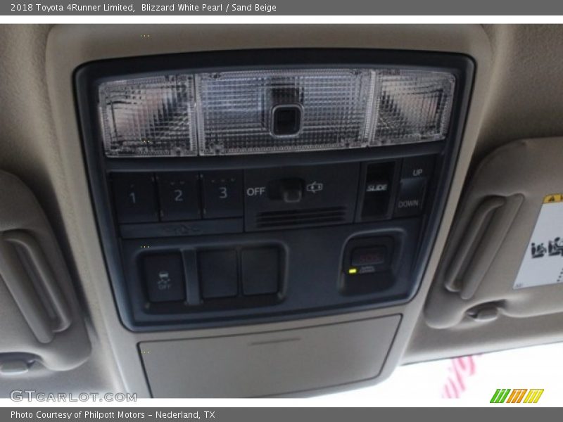 Blizzard White Pearl / Sand Beige 2018 Toyota 4Runner Limited