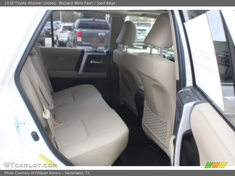 Blizzard White Pearl / Sand Beige 2018 Toyota 4Runner Limited