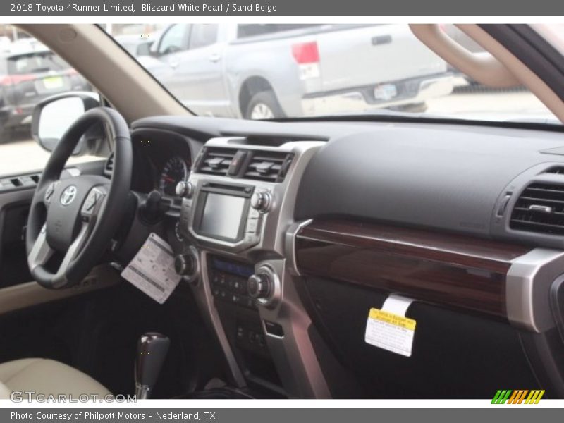 Blizzard White Pearl / Sand Beige 2018 Toyota 4Runner Limited