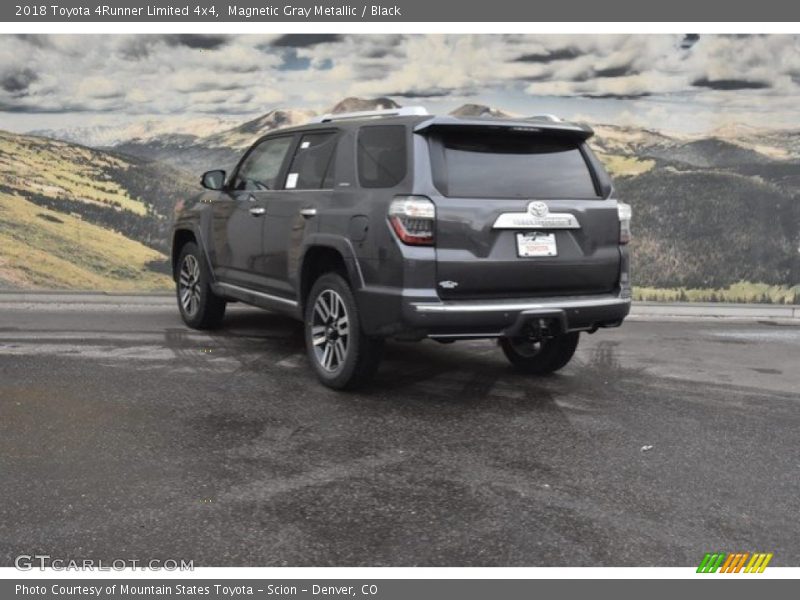 Magnetic Gray Metallic / Black 2018 Toyota 4Runner Limited 4x4