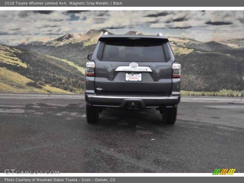 Magnetic Gray Metallic / Black 2018 Toyota 4Runner Limited 4x4
