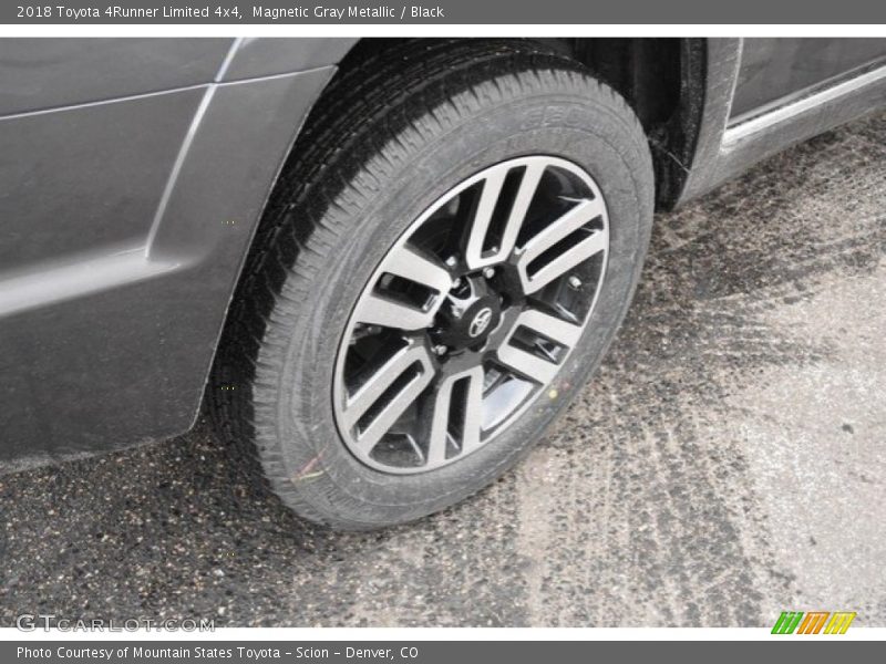 Magnetic Gray Metallic / Black 2018 Toyota 4Runner Limited 4x4
