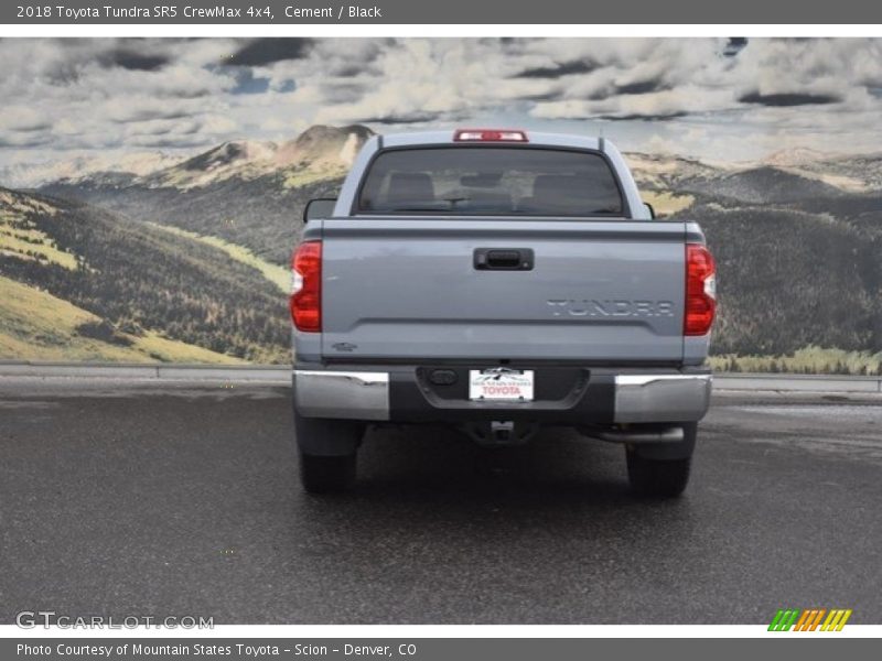 Cement / Black 2018 Toyota Tundra SR5 CrewMax 4x4