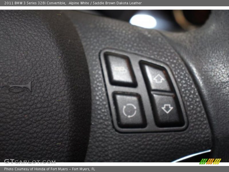 Alpine White / Saddle Brown Dakota Leather 2011 BMW 3 Series 328i Convertible