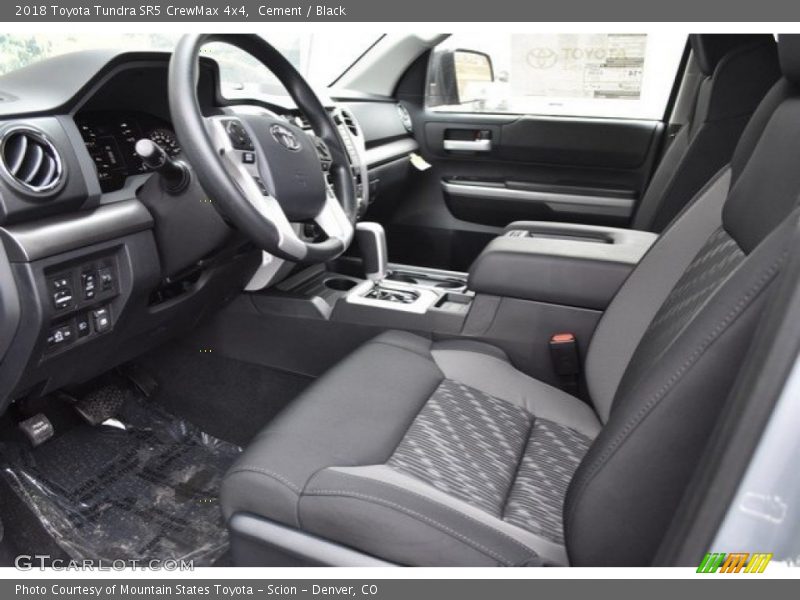 Cement / Black 2018 Toyota Tundra SR5 CrewMax 4x4