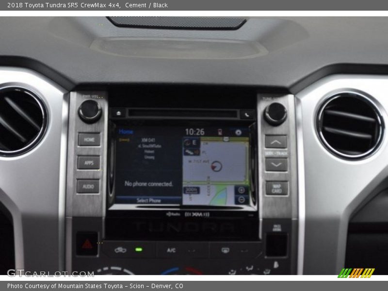 Cement / Black 2018 Toyota Tundra SR5 CrewMax 4x4