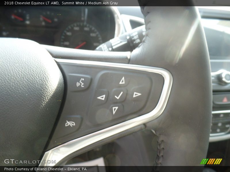 Summit White / Medium Ash Gray 2018 Chevrolet Equinox LT AWD