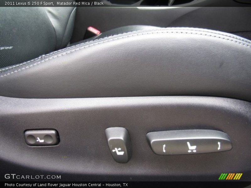Matador Red Mica / Black 2011 Lexus IS 250 F Sport