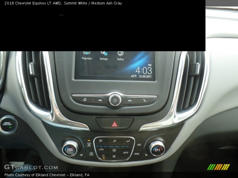 Summit White / Medium Ash Gray 2018 Chevrolet Equinox LT AWD