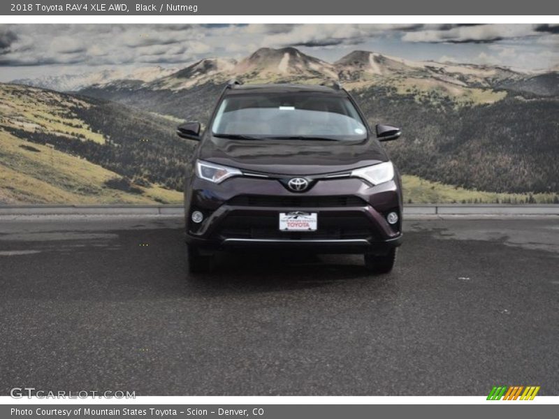 Black / Nutmeg 2018 Toyota RAV4 XLE AWD