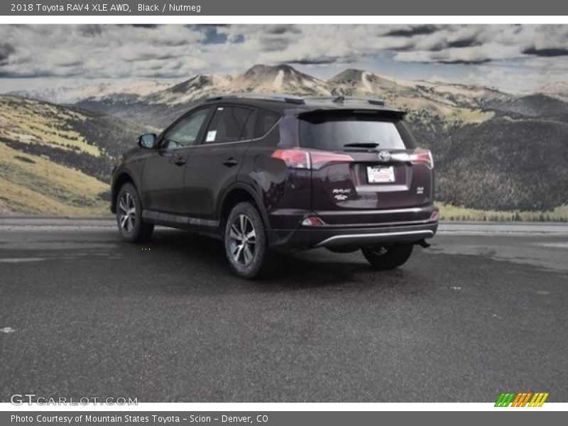 Black / Nutmeg 2018 Toyota RAV4 XLE AWD