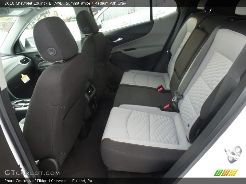 Summit White / Medium Ash Gray 2018 Chevrolet Equinox LT AWD