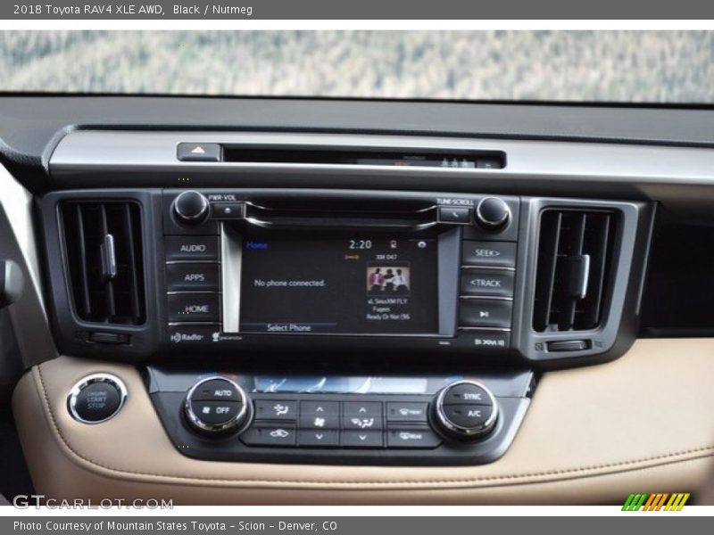Black / Nutmeg 2018 Toyota RAV4 XLE AWD