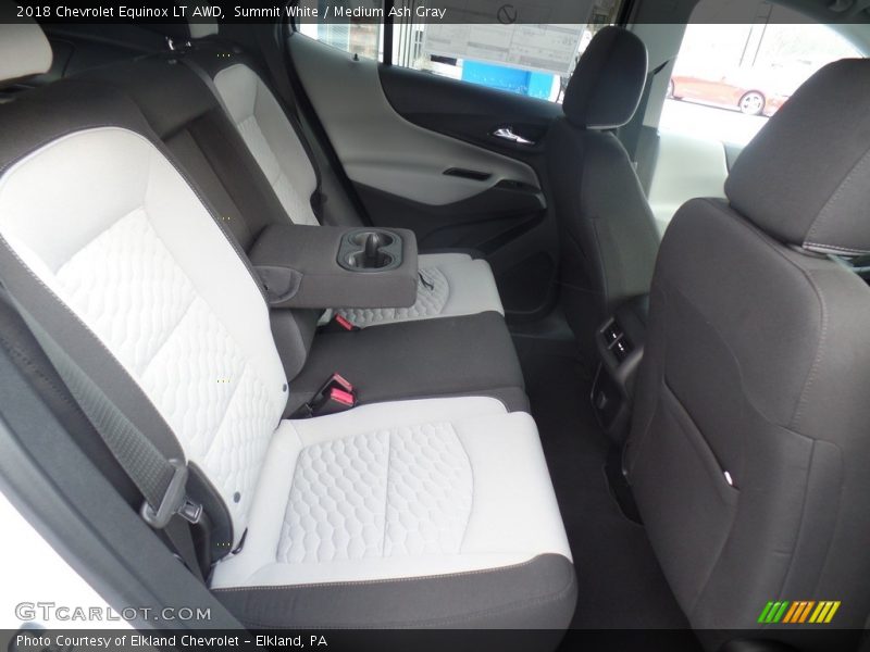 Summit White / Medium Ash Gray 2018 Chevrolet Equinox LT AWD