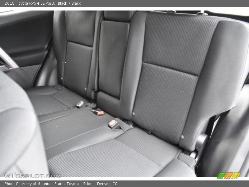 Black / Black 2018 Toyota RAV4 LE AWD