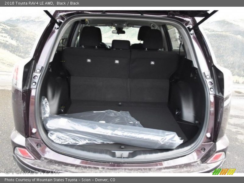 Black / Black 2018 Toyota RAV4 LE AWD