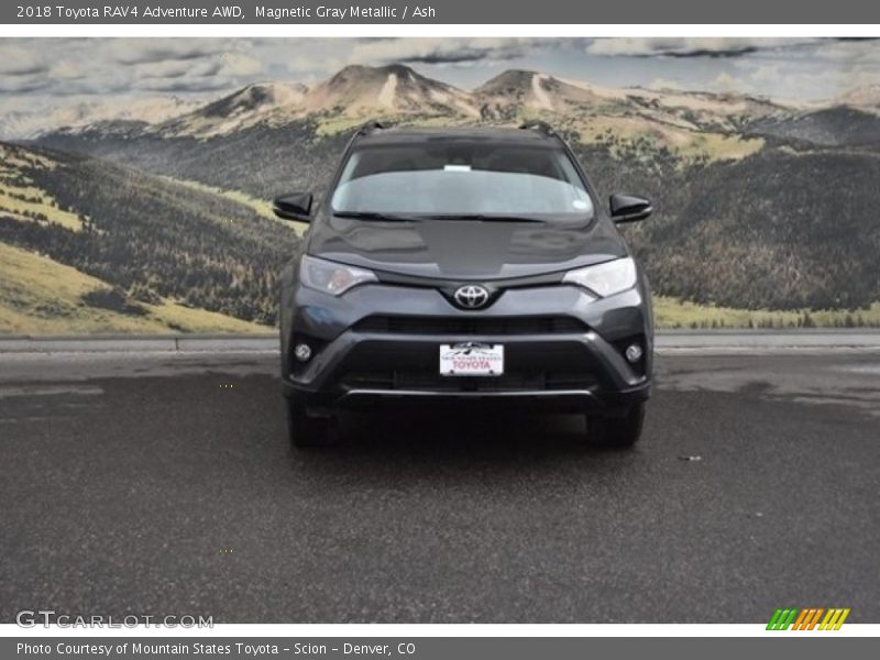 Magnetic Gray Metallic / Ash 2018 Toyota RAV4 Adventure AWD