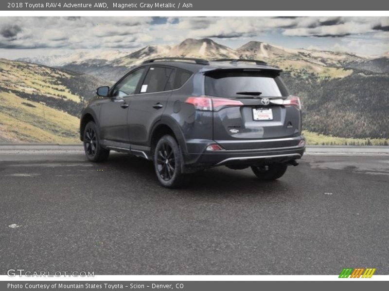 Magnetic Gray Metallic / Ash 2018 Toyota RAV4 Adventure AWD
