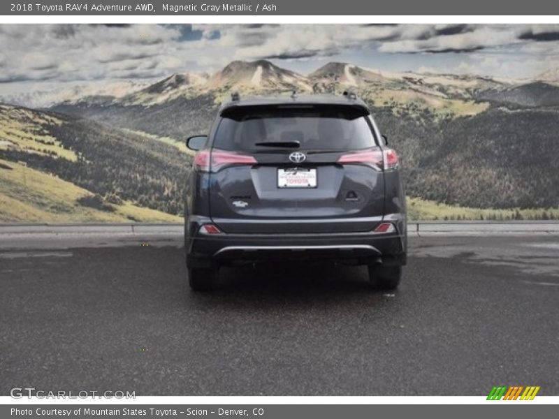 Magnetic Gray Metallic / Ash 2018 Toyota RAV4 Adventure AWD