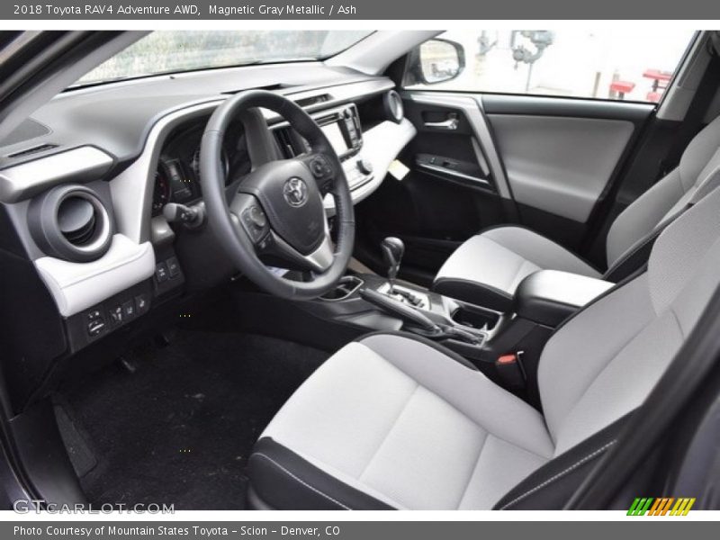 Magnetic Gray Metallic / Ash 2018 Toyota RAV4 Adventure AWD