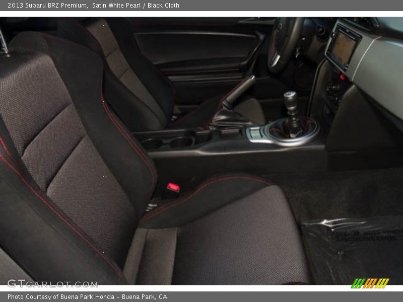 Satin White Pearl / Black Cloth 2013 Subaru BRZ Premium