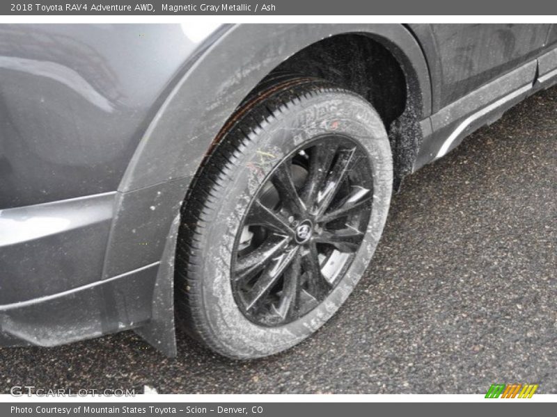 Magnetic Gray Metallic / Ash 2018 Toyota RAV4 Adventure AWD