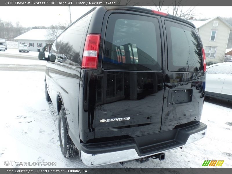 Black / Medium Pewter 2018 Chevrolet Express 2500 Cargo WT