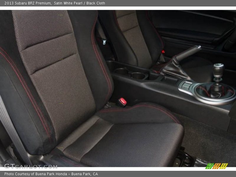 Satin White Pearl / Black Cloth 2013 Subaru BRZ Premium