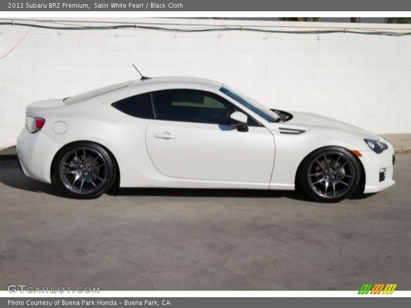 Satin White Pearl / Black Cloth 2013 Subaru BRZ Premium