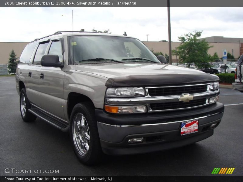 Silver Birch Metallic / Tan/Neutral 2006 Chevrolet Suburban LS 1500 4x4