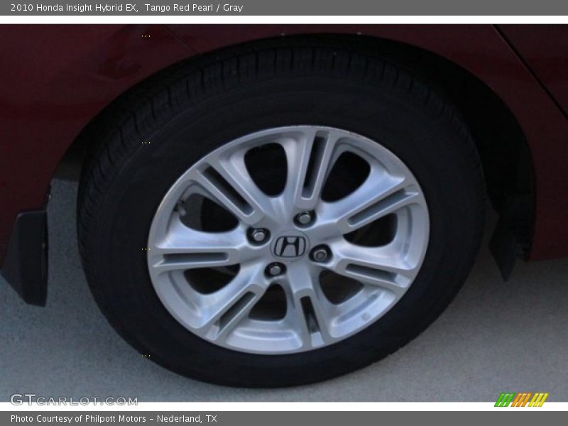 Tango Red Pearl / Gray 2010 Honda Insight Hybrid EX