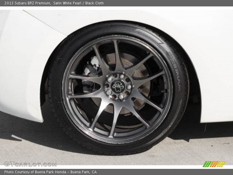 Satin White Pearl / Black Cloth 2013 Subaru BRZ Premium