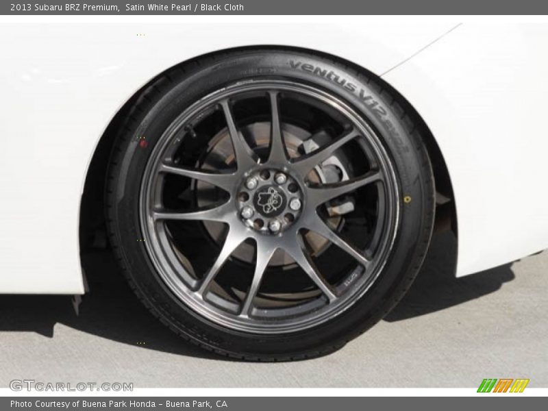 Satin White Pearl / Black Cloth 2013 Subaru BRZ Premium