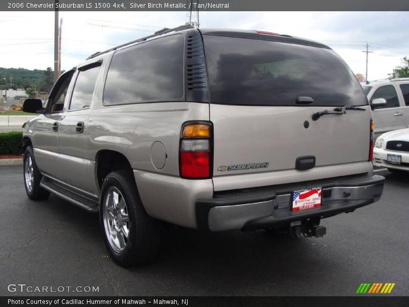 Silver Birch Metallic / Tan/Neutral 2006 Chevrolet Suburban LS 1500 4x4