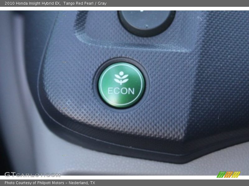 Tango Red Pearl / Gray 2010 Honda Insight Hybrid EX