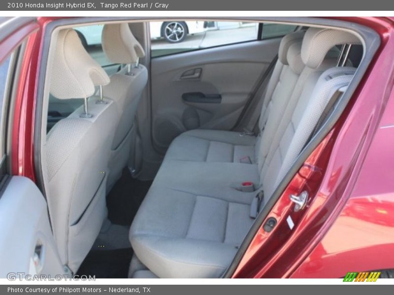 Tango Red Pearl / Gray 2010 Honda Insight Hybrid EX