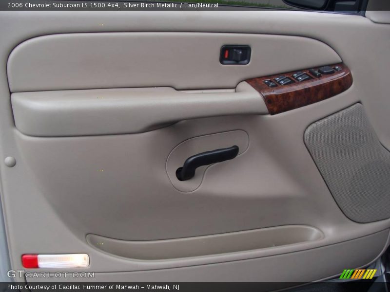Silver Birch Metallic / Tan/Neutral 2006 Chevrolet Suburban LS 1500 4x4