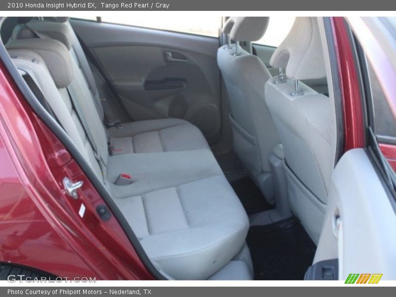 Tango Red Pearl / Gray 2010 Honda Insight Hybrid EX