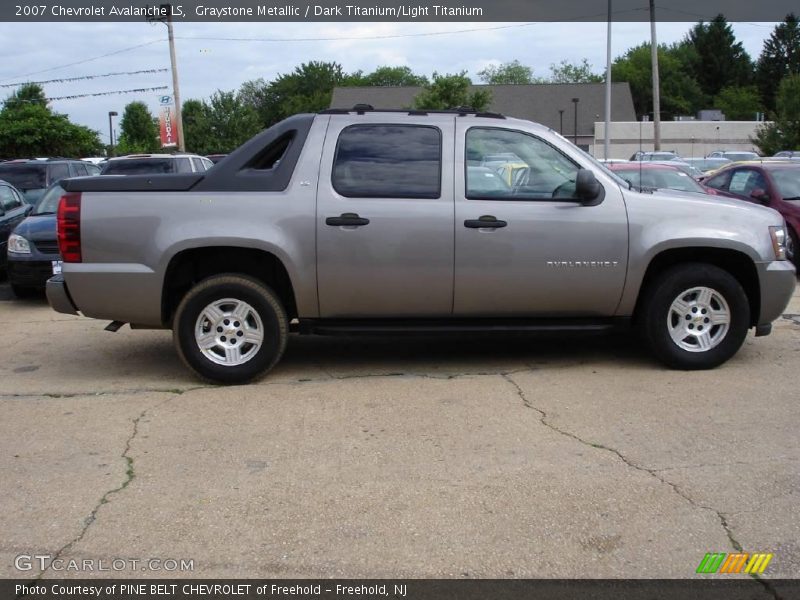 Graystone Metallic / Dark Titanium/Light Titanium 2007 Chevrolet Avalanche LS