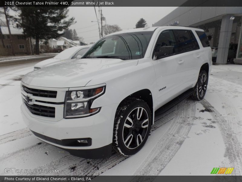 Summit White / Jet Black 2018 Chevrolet Tahoe Premier 4WD