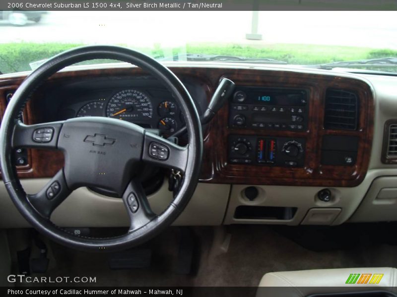 Silver Birch Metallic / Tan/Neutral 2006 Chevrolet Suburban LS 1500 4x4