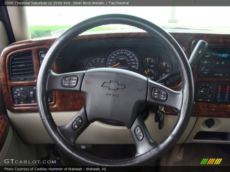 Silver Birch Metallic / Tan/Neutral 2006 Chevrolet Suburban LS 1500 4x4