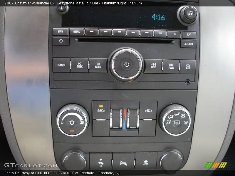Graystone Metallic / Dark Titanium/Light Titanium 2007 Chevrolet Avalanche LS