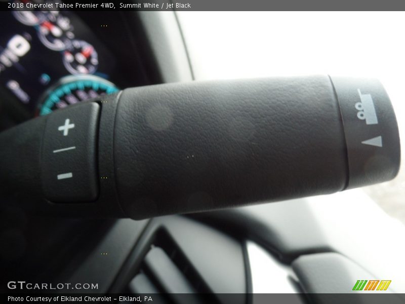 Summit White / Jet Black 2018 Chevrolet Tahoe Premier 4WD