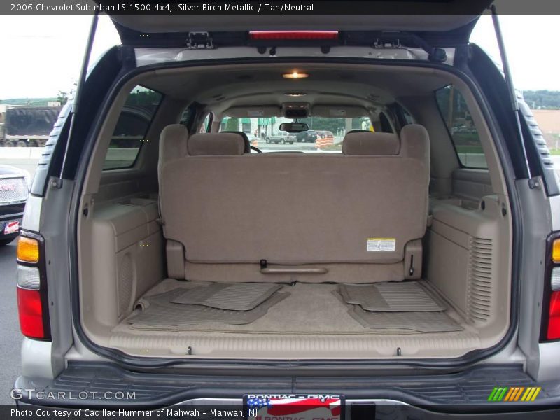 Silver Birch Metallic / Tan/Neutral 2006 Chevrolet Suburban LS 1500 4x4