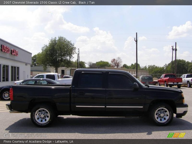 Black / Tan 2007 Chevrolet Silverado 1500 Classic LS Crew Cab