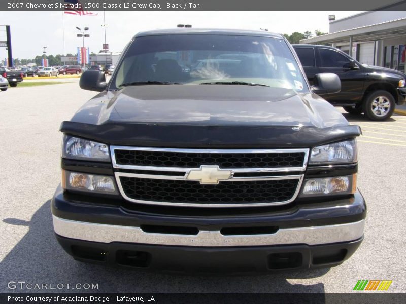 Black / Tan 2007 Chevrolet Silverado 1500 Classic LS Crew Cab