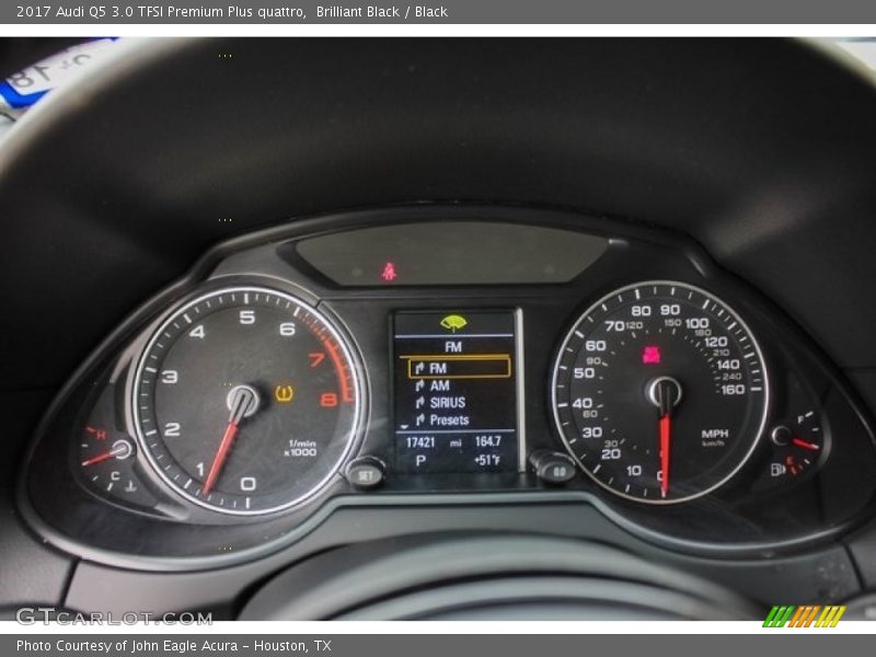  2017 Q5 3.0 TFSI Premium Plus quattro 3.0 TFSI Premium Plus quattro Gauges