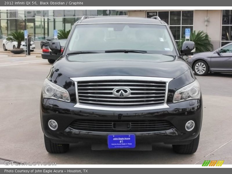 Black Obsidian / Graphite 2012 Infiniti QX 56